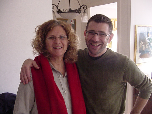 Celia and Adam Honig in 2004